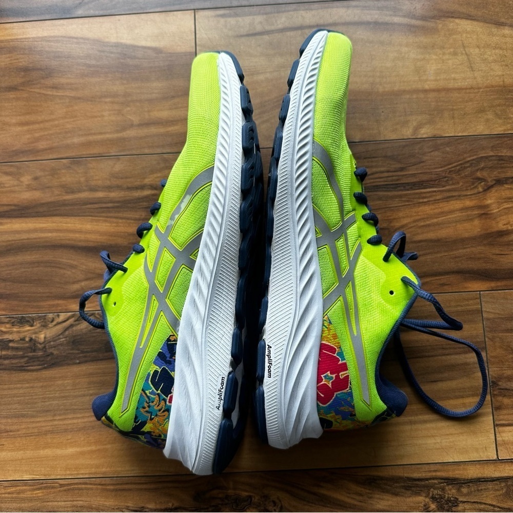 Asics Neon Green gel excite 9 Running Shoes 11
